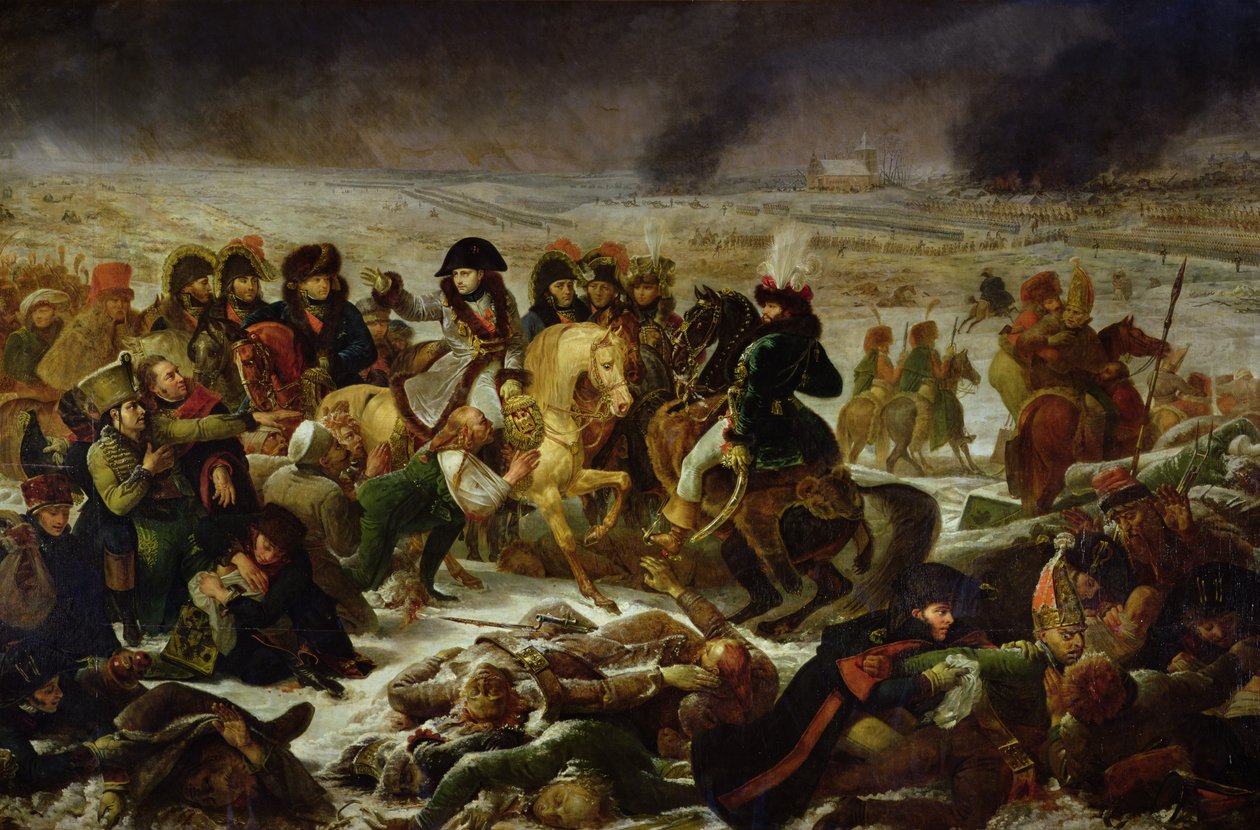 Napoleon on the Battlefield of Eylau, 9th February 1807 by Antoine Jean Gros