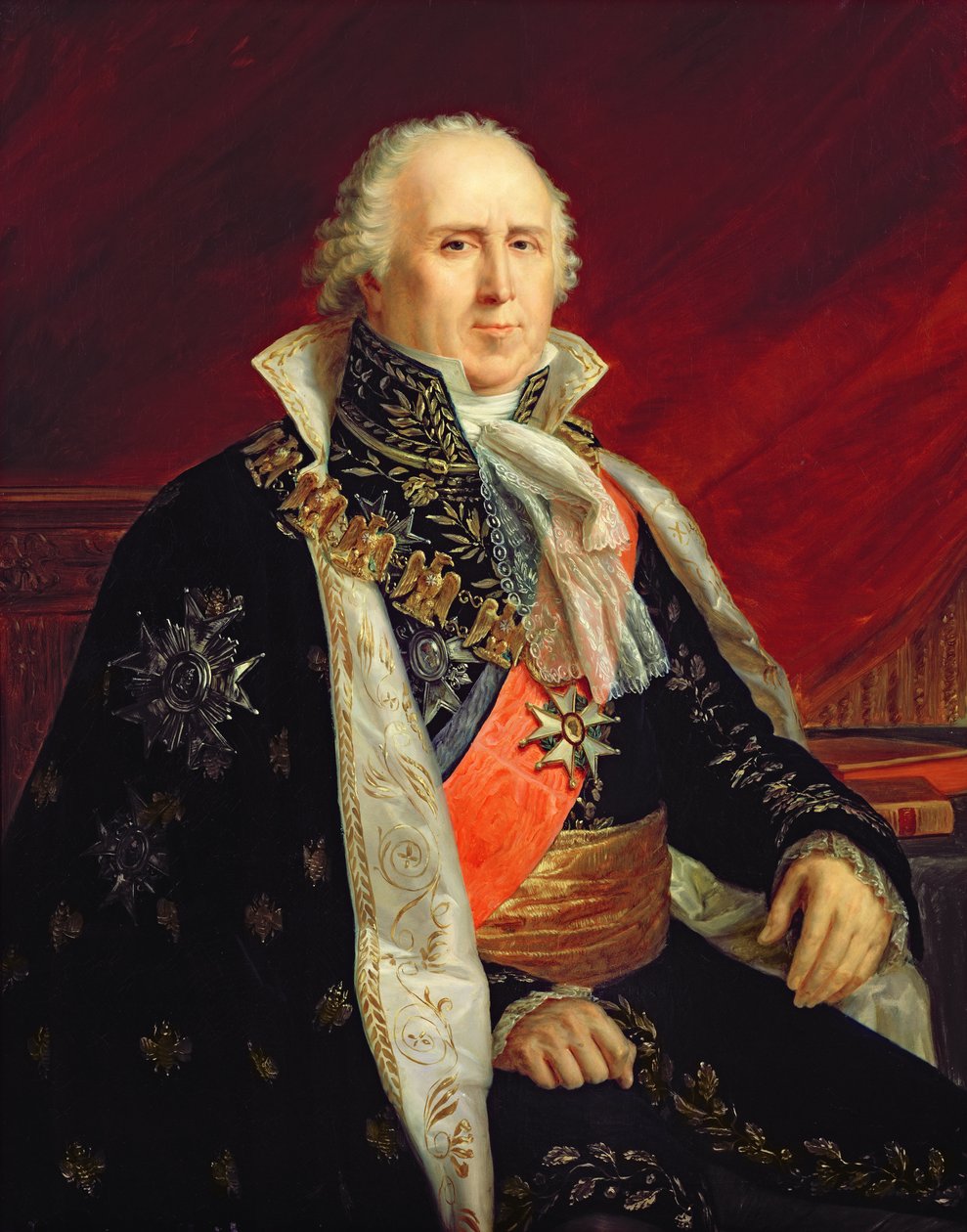 Charles-Francois Lebrun (1739-1824) Duke of Plaisance in the Costume of the Archtreasurer of the Empire by Baron François Pascal Simon Gérard