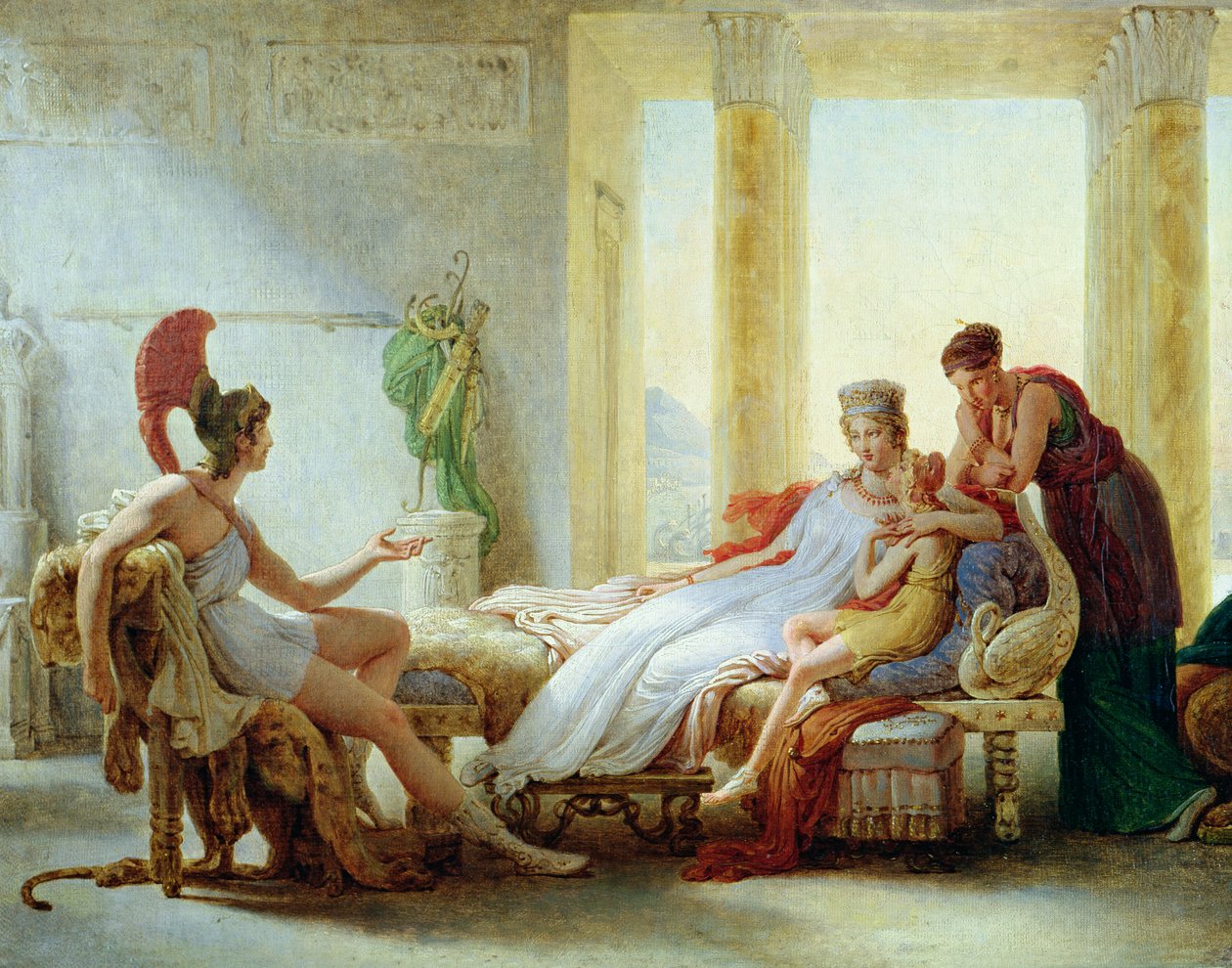 Aeneas Telling Dido of the Disaster at Troy by Baron Pierre Narcisse Guerin