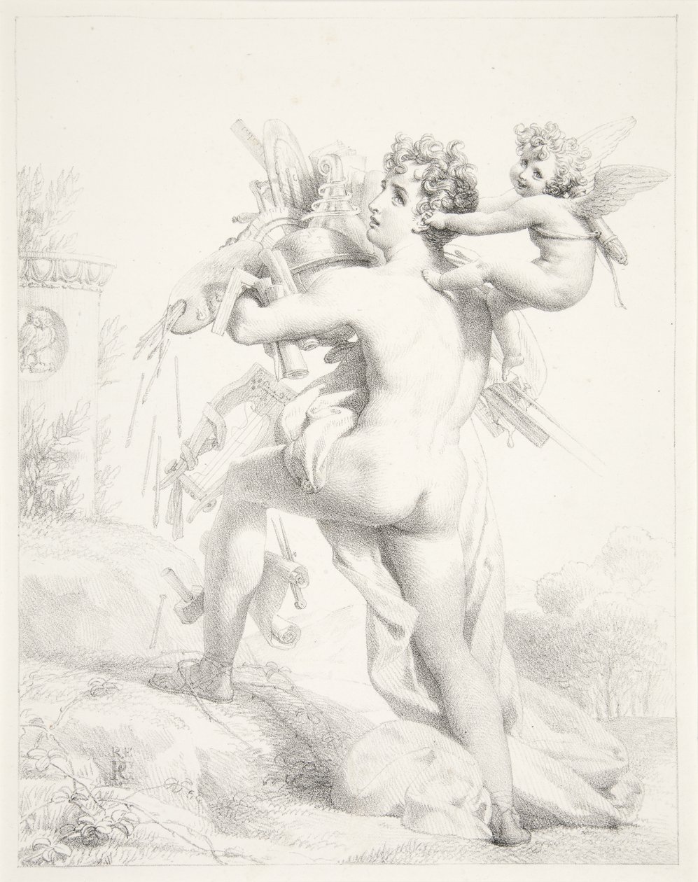 Who Grasps Too Much, Holds Tight by Baron Pierre Narcisse Guerin