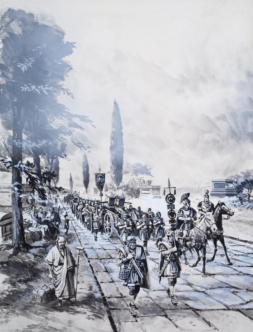 A Roman Legion by Barrie Linklater