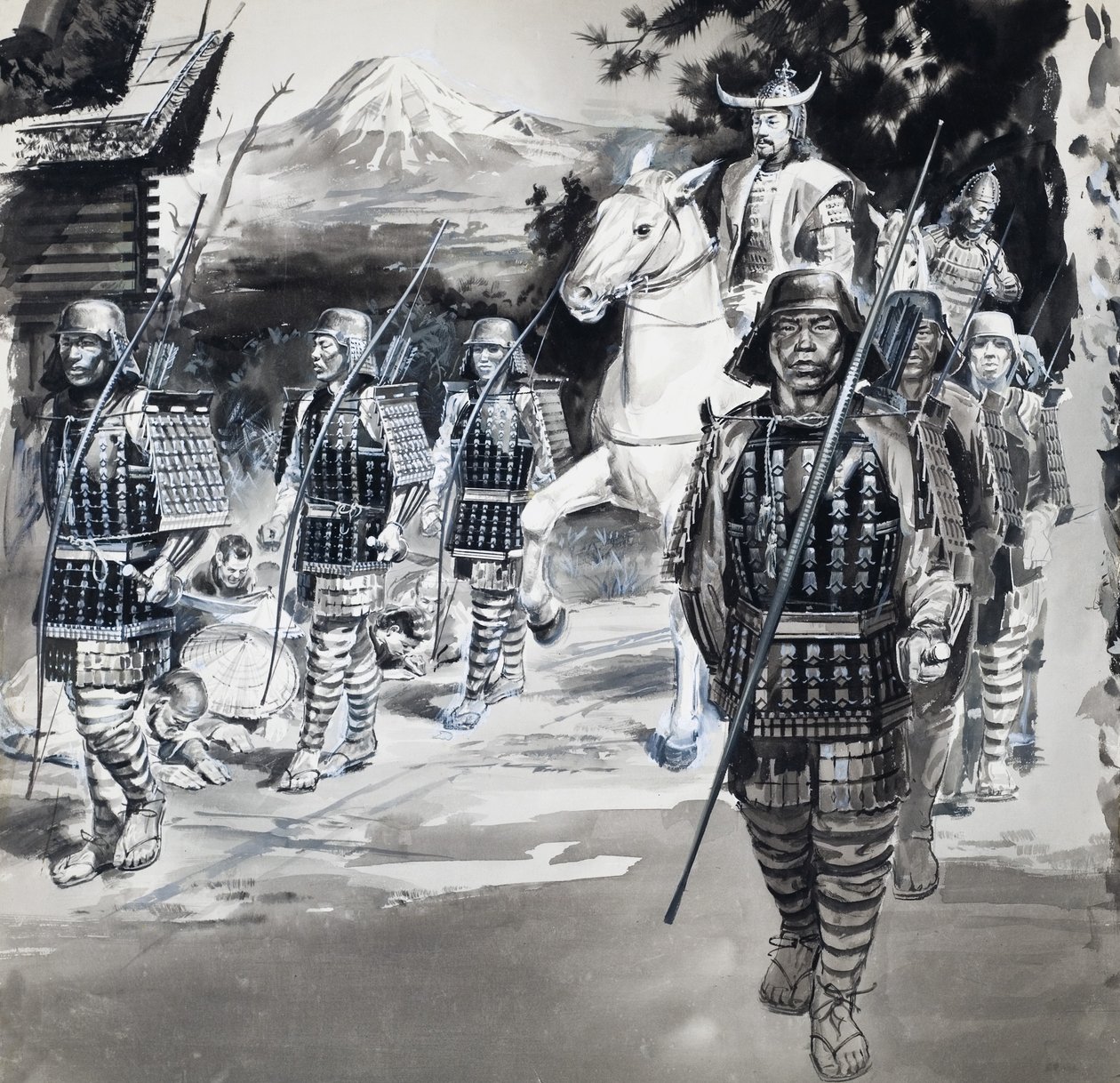 Asian Warriors by Barrie Linklater