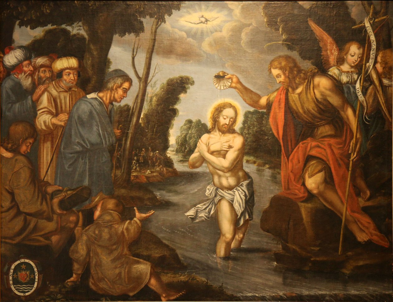 The Baptism of Christ by Barthélemy Parrocel