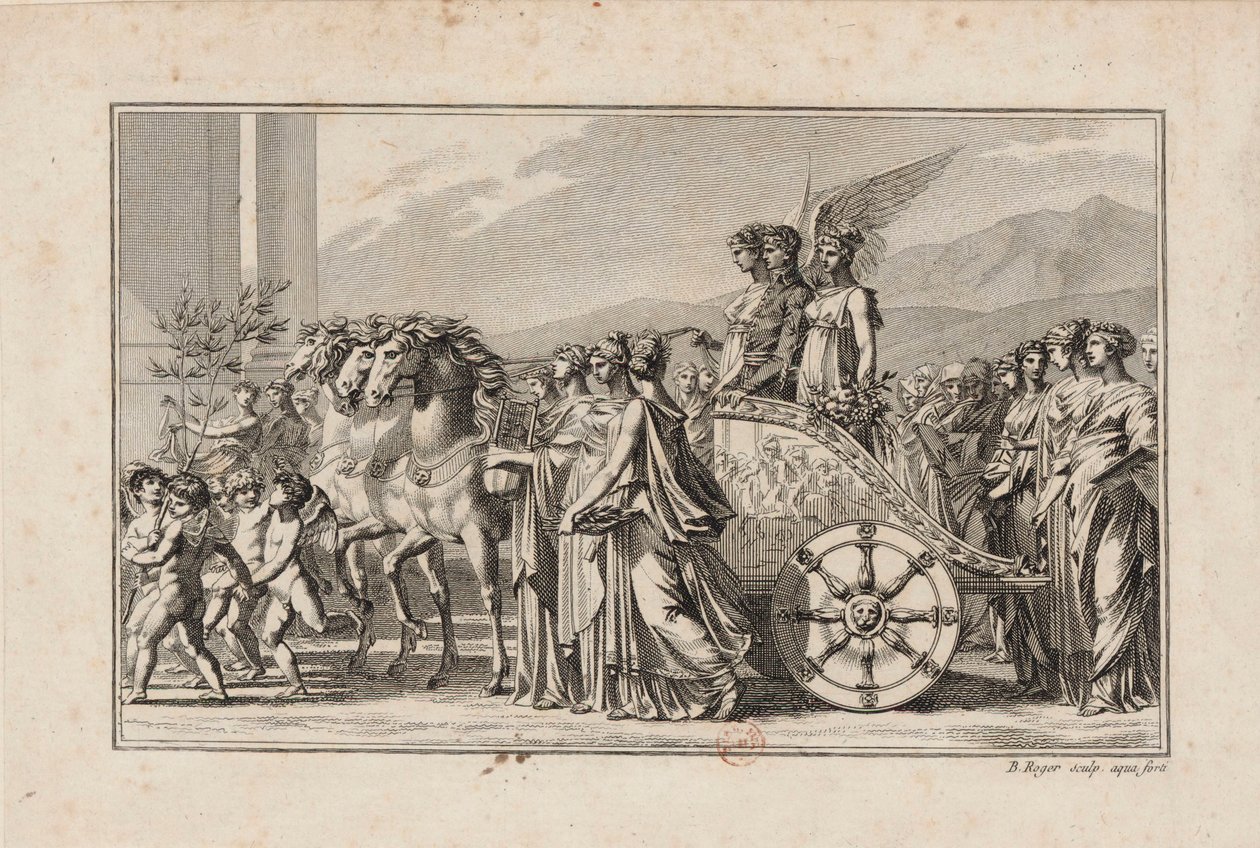 Triumph of Napoleon, First Consul by Barthélemy Roger