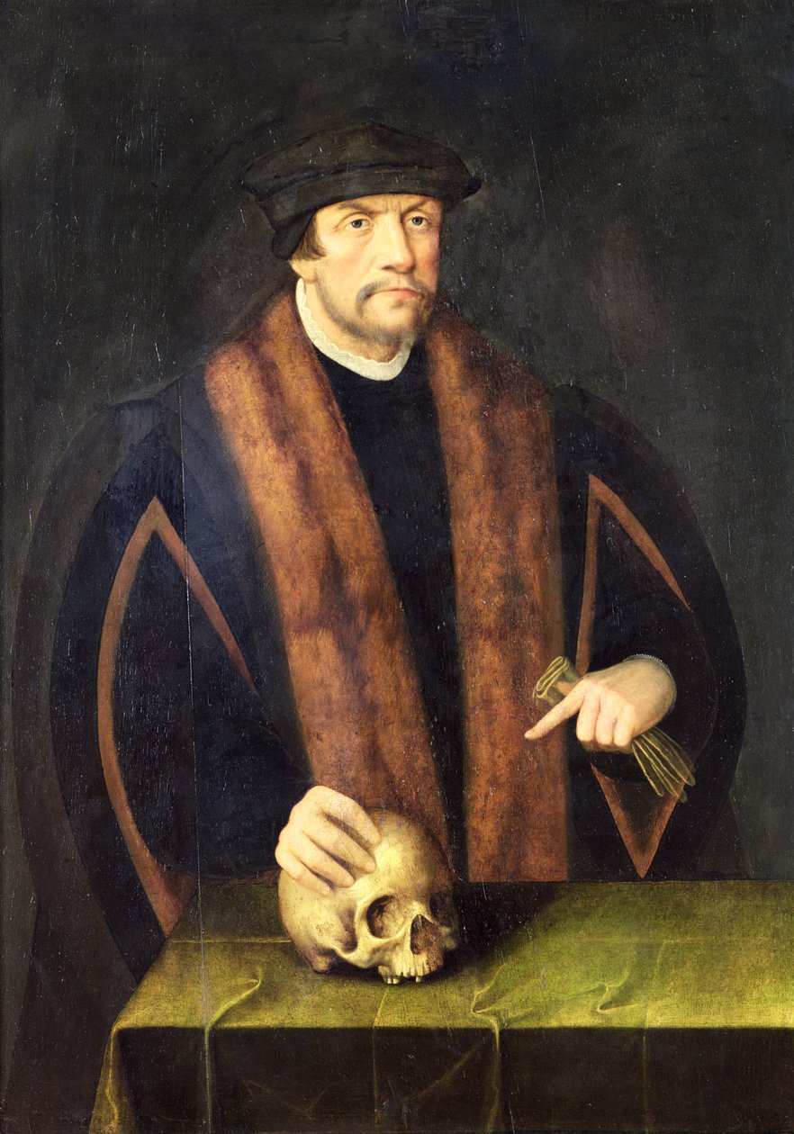 Portrait of a Man by Bartholomaeus Bruyn