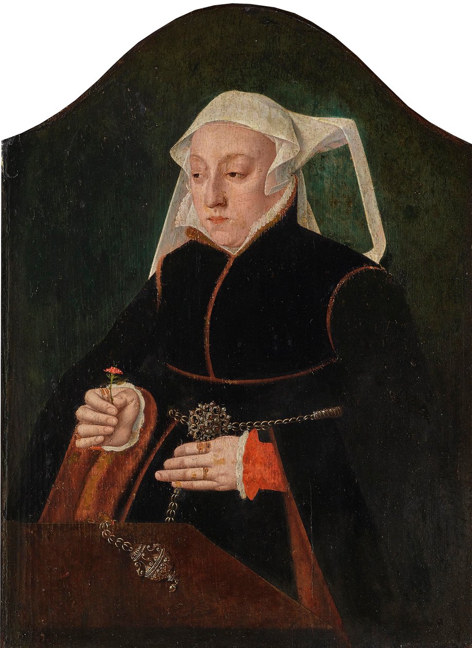 Female portrait by Bartholomäus Bruyn