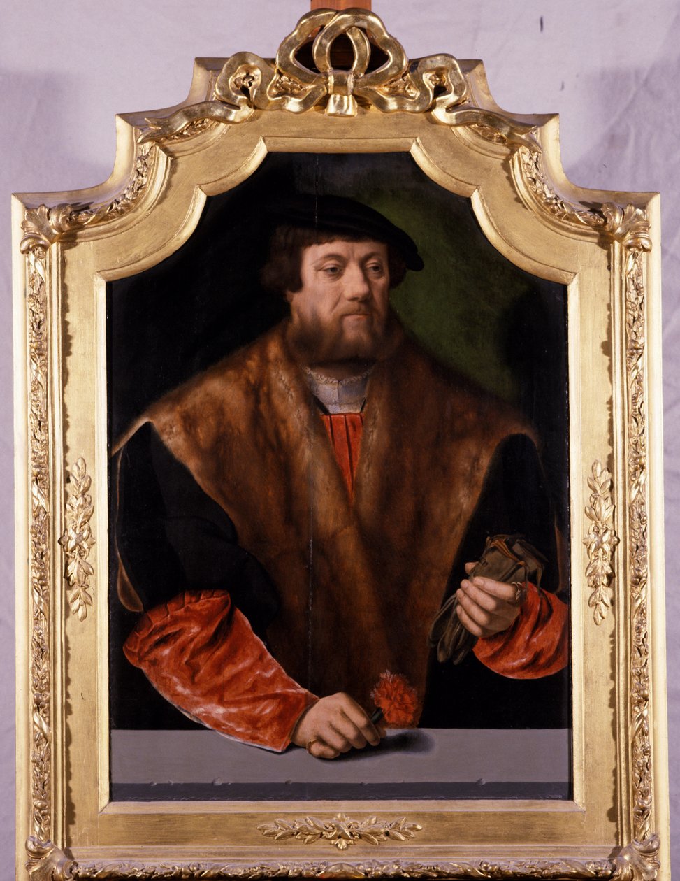 Portrait of a Nobleman by Bartholomaeus Bruyn