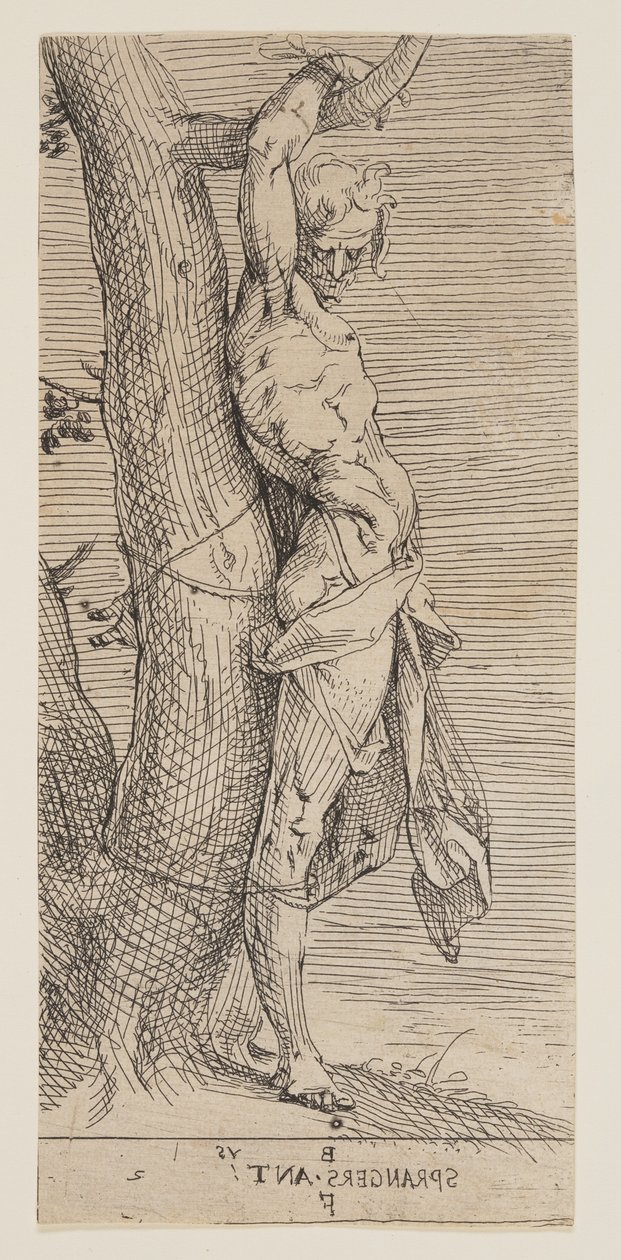 Saint Sebastian by Bartholomaeus Spranger