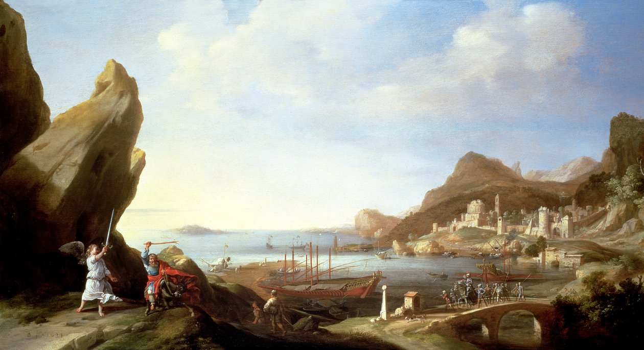Balaam and His Ass by Bartholomeus Breenbergh