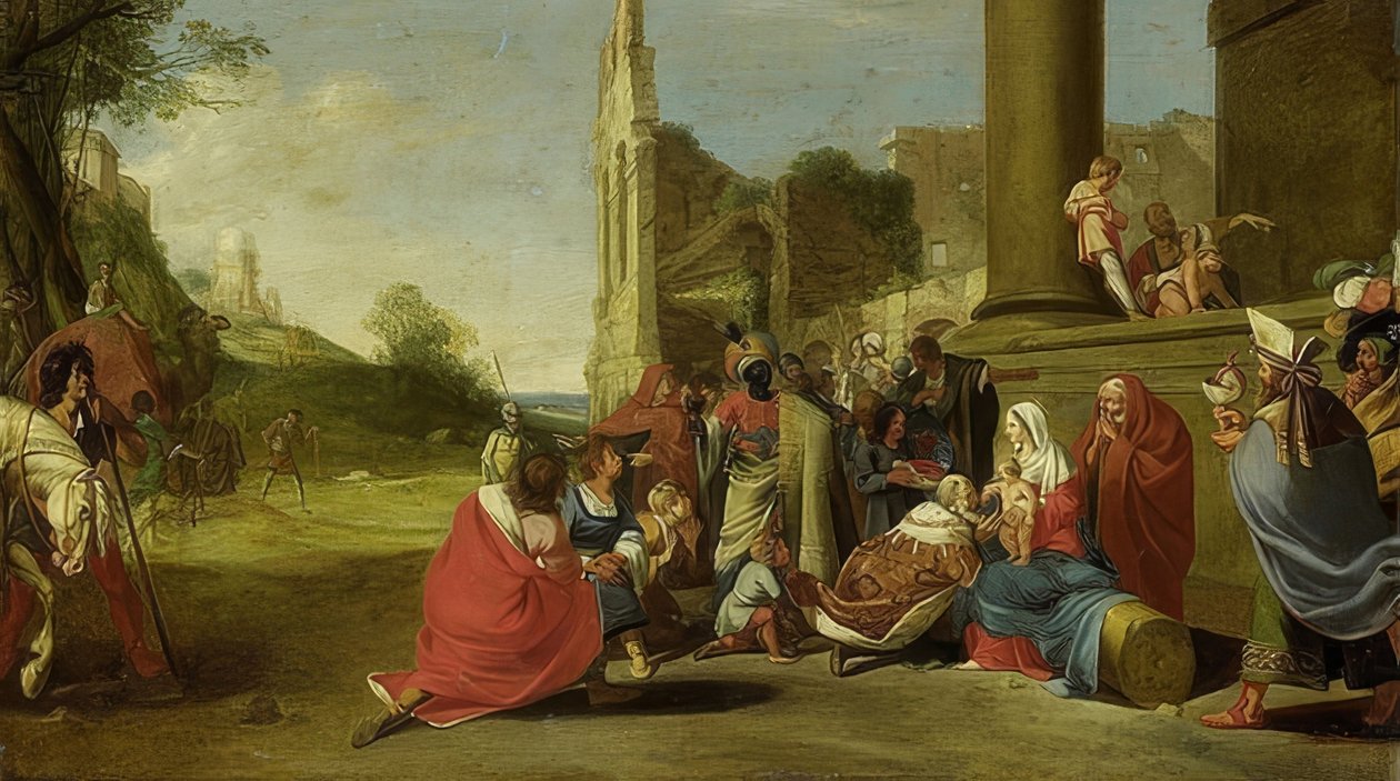 The Adoration of the Magi by Bartholomeus Breenbergh