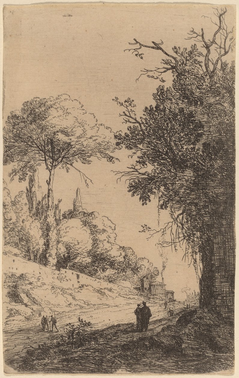 Part of the Via Flaminia by Bartholomeus Breenbergh