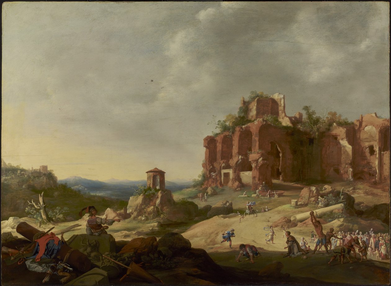 The Stoning of Saint Stephen by Bartholomeus Breenbergh