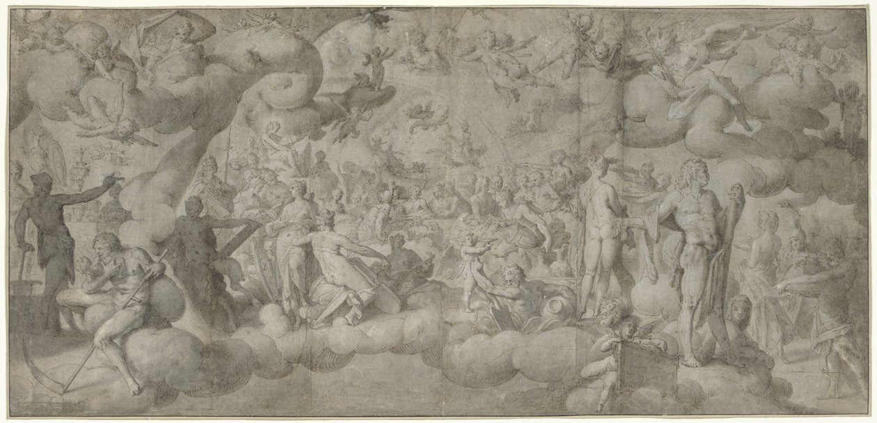 The Wedding of Cupid and Psyche by Bartholomeus Spranger