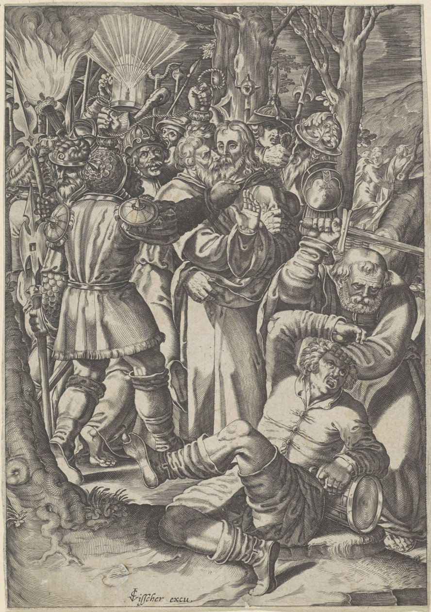 Arrest of Christ by Bartholomeus Willemsz. Dolendo (possibly)