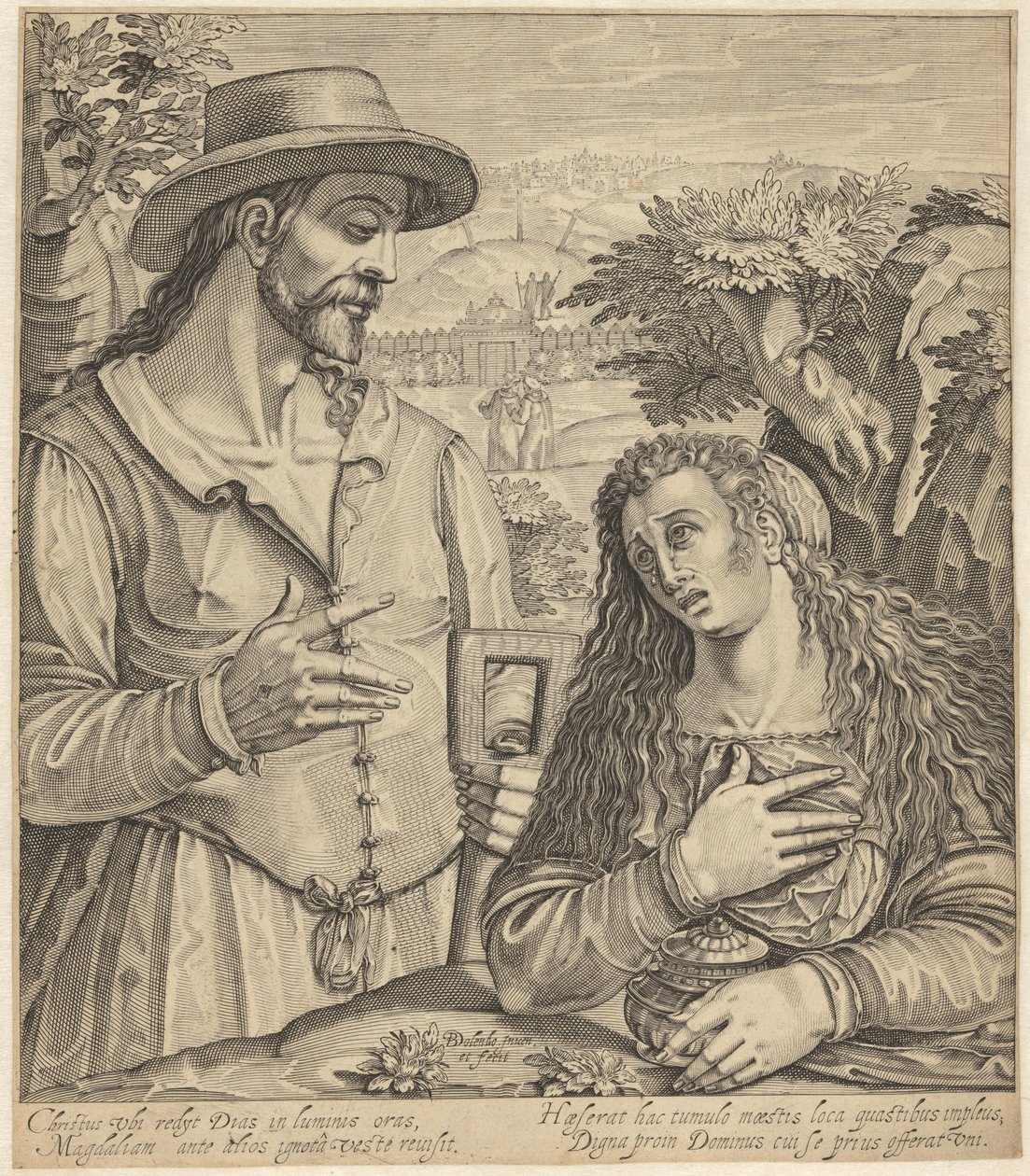 Christ Appears to Mary Magdalene by Bartholomeus Willemsz. Dolendo