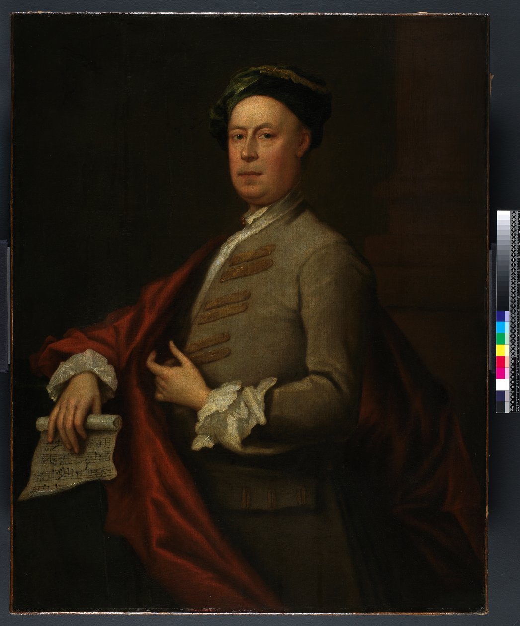 G.F. Handel by Bartholomew Dandridge