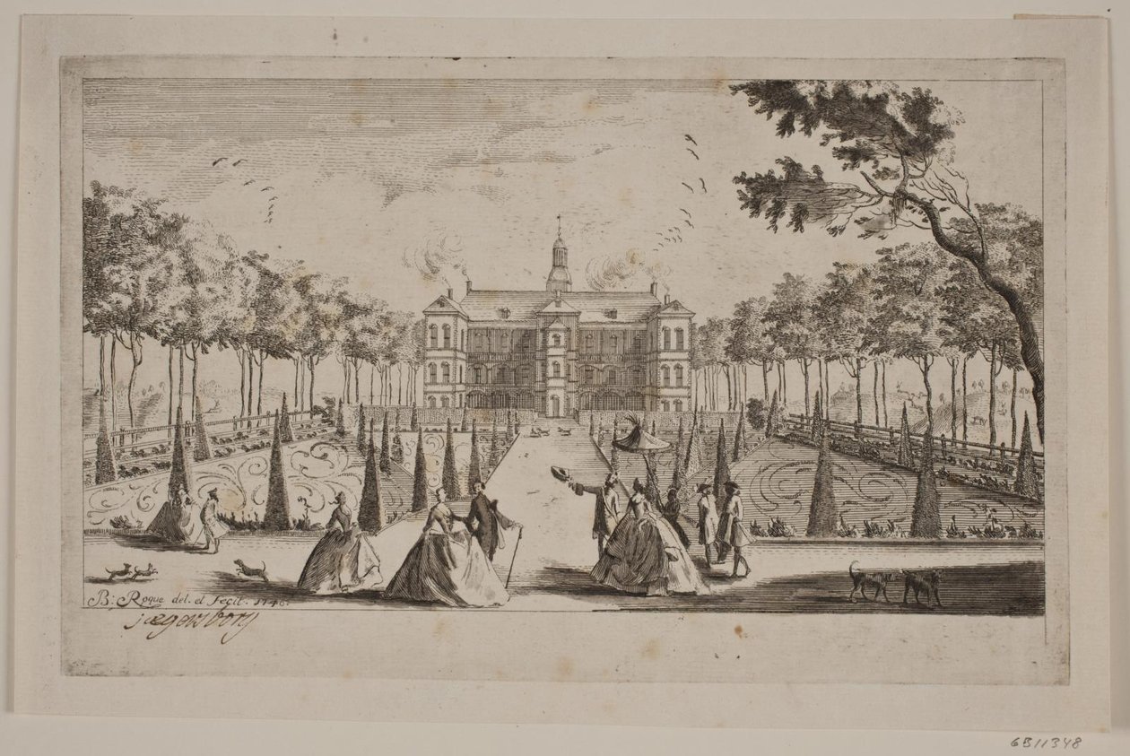 Jægersborg Castle by Bartholomæus Roque