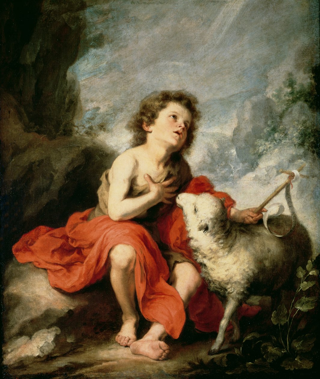St. John the Baptist as a Child by Bartolomé Esteban Murillo