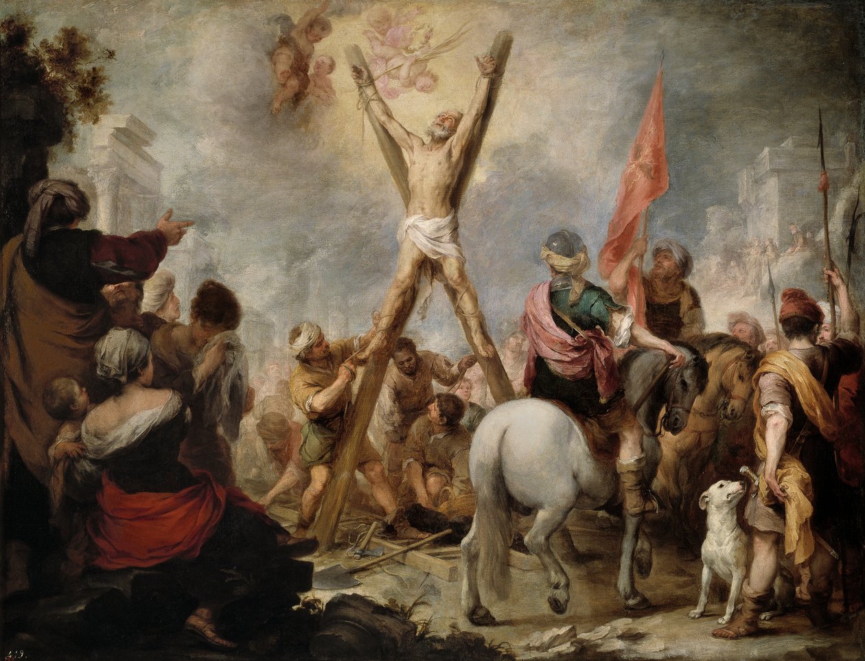 The Martyrdom of Saint Andrew the Apostle by Bartolomé Esteban Murillo