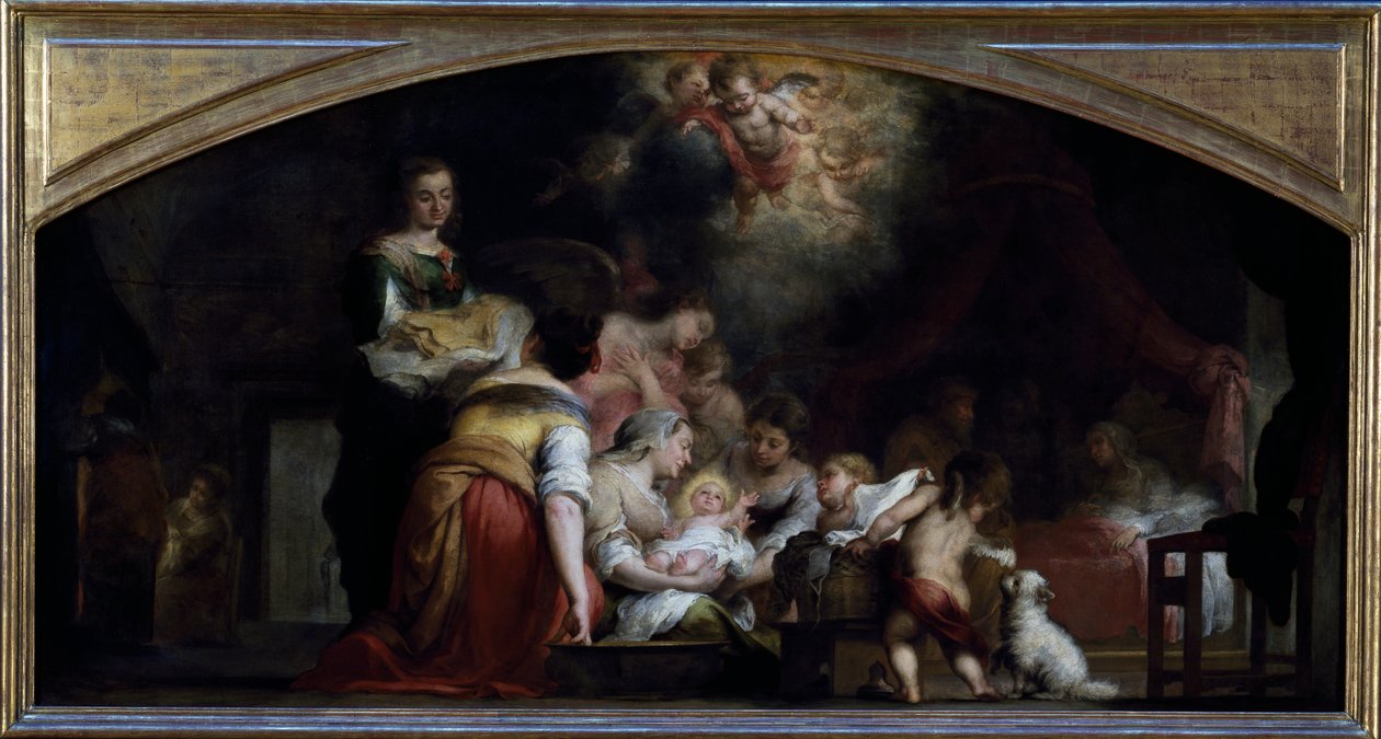 Birth of the Virgin by Bartolomé Esteban Murillo