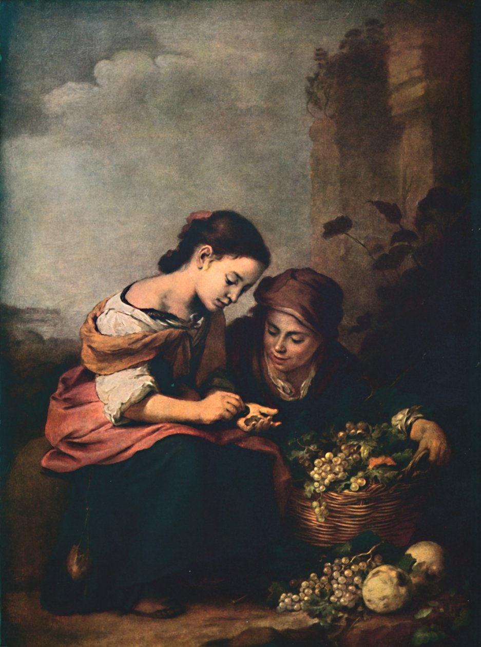 Fruit-Sellers Counting Their Money by Bartolomé Esteban Murillo