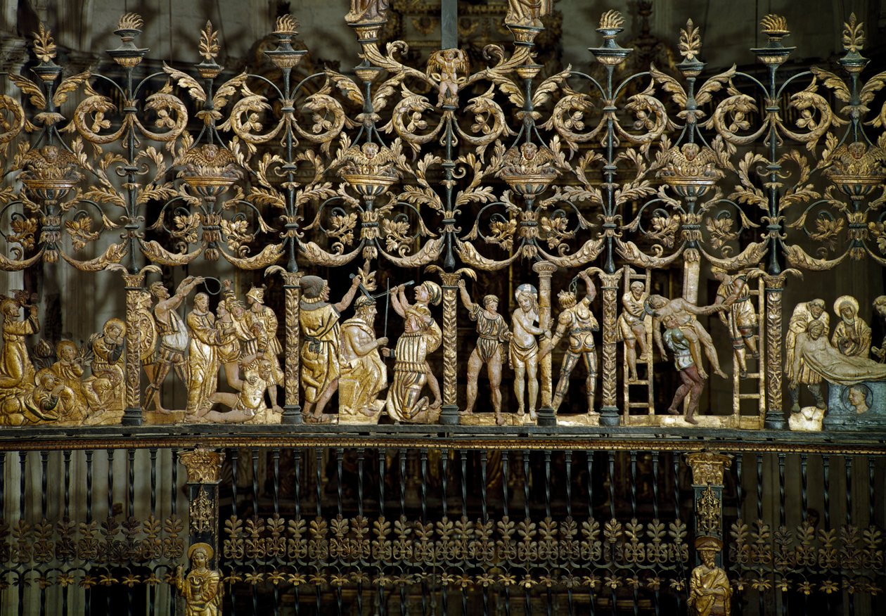 Choir gate by Bartolomé de Jaén