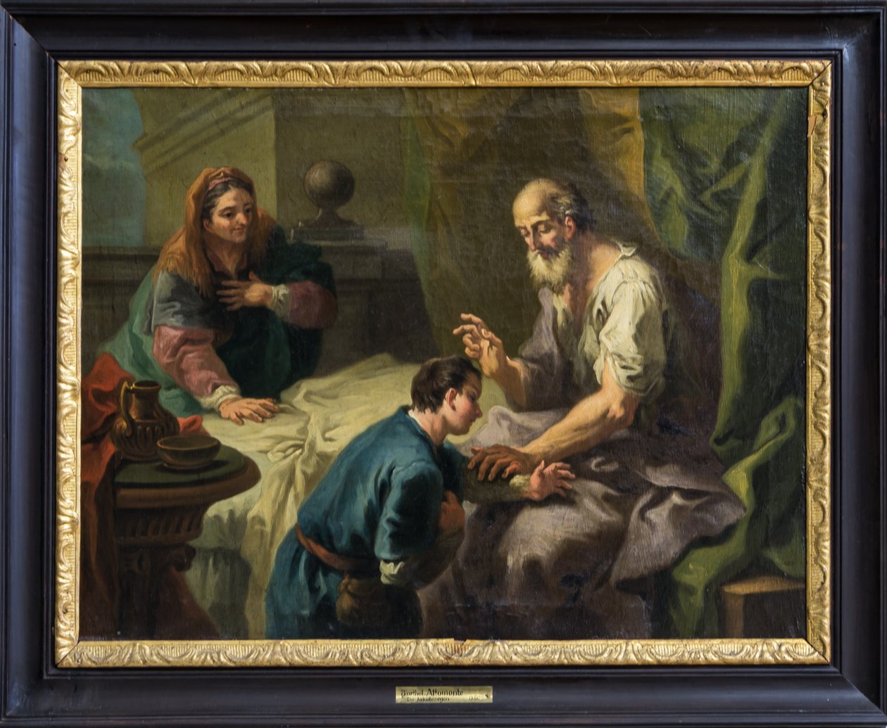 Isaac Blessing Jacob by Bartolomeo Altomonte