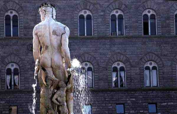 The Fountain of Neptune by Bartolomeo Ammannati