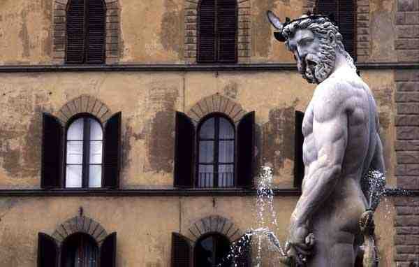 The Fountain of Neptune by Bartolomeo Ammannati