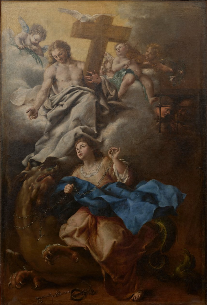 Vision of Saint Margaret by Bartolomeo Guidobono