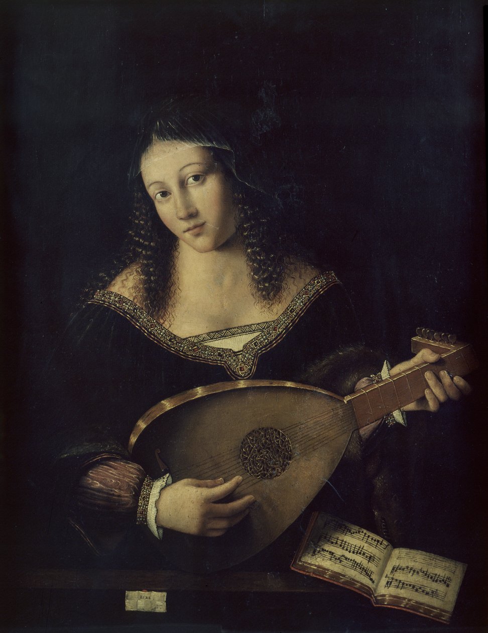 Lute Player by Bartolomeo Veneto