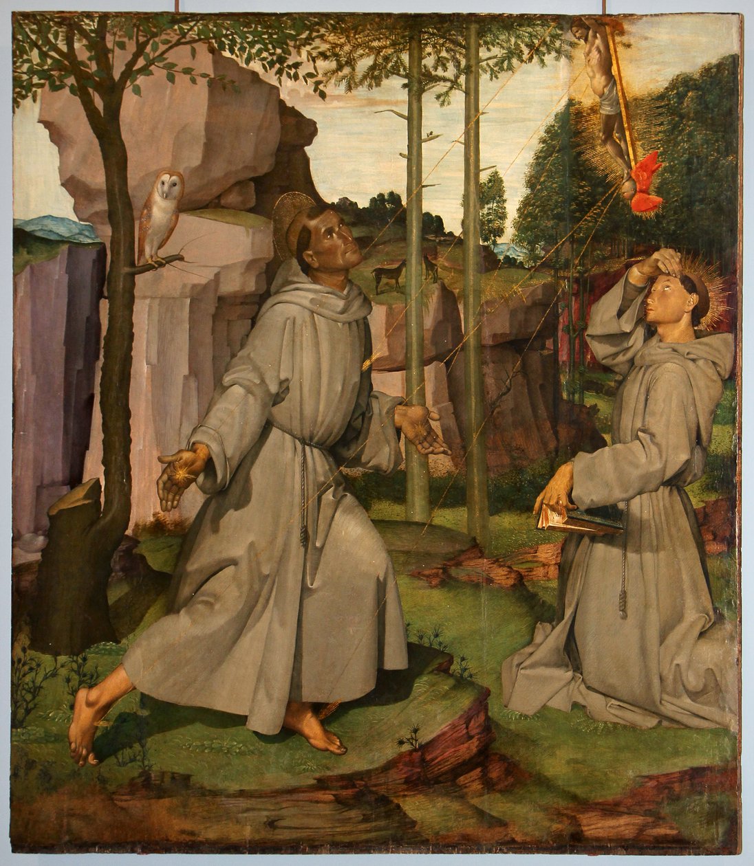 Stigmata of St Francis by Bartolomeo Della Gatta