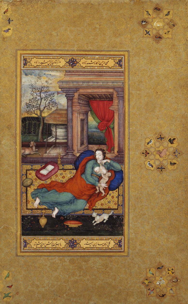 The Virgin and Child by Basawan