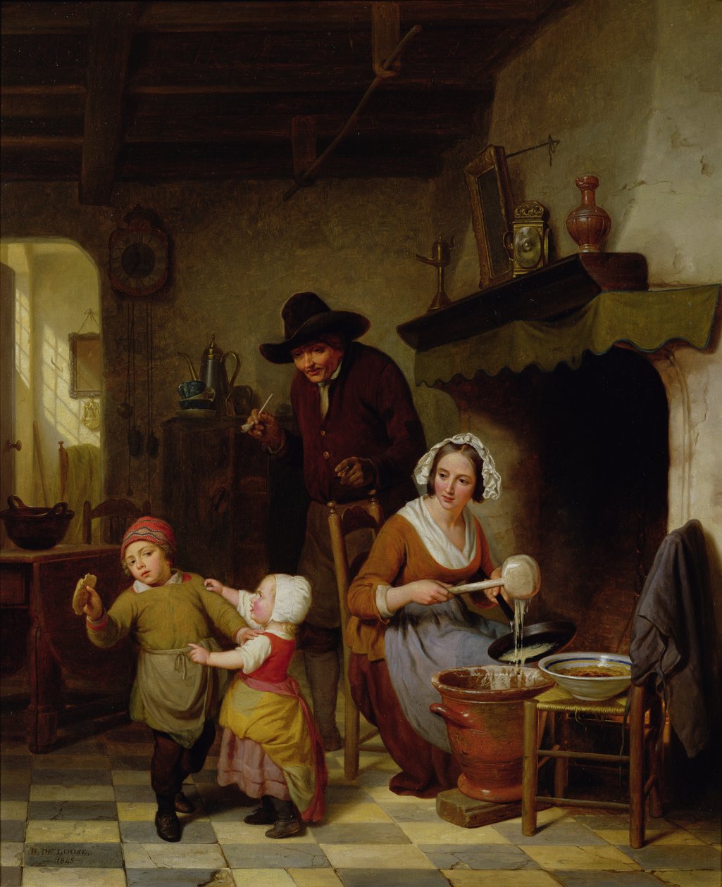 Pancake Day by Basile de Loose