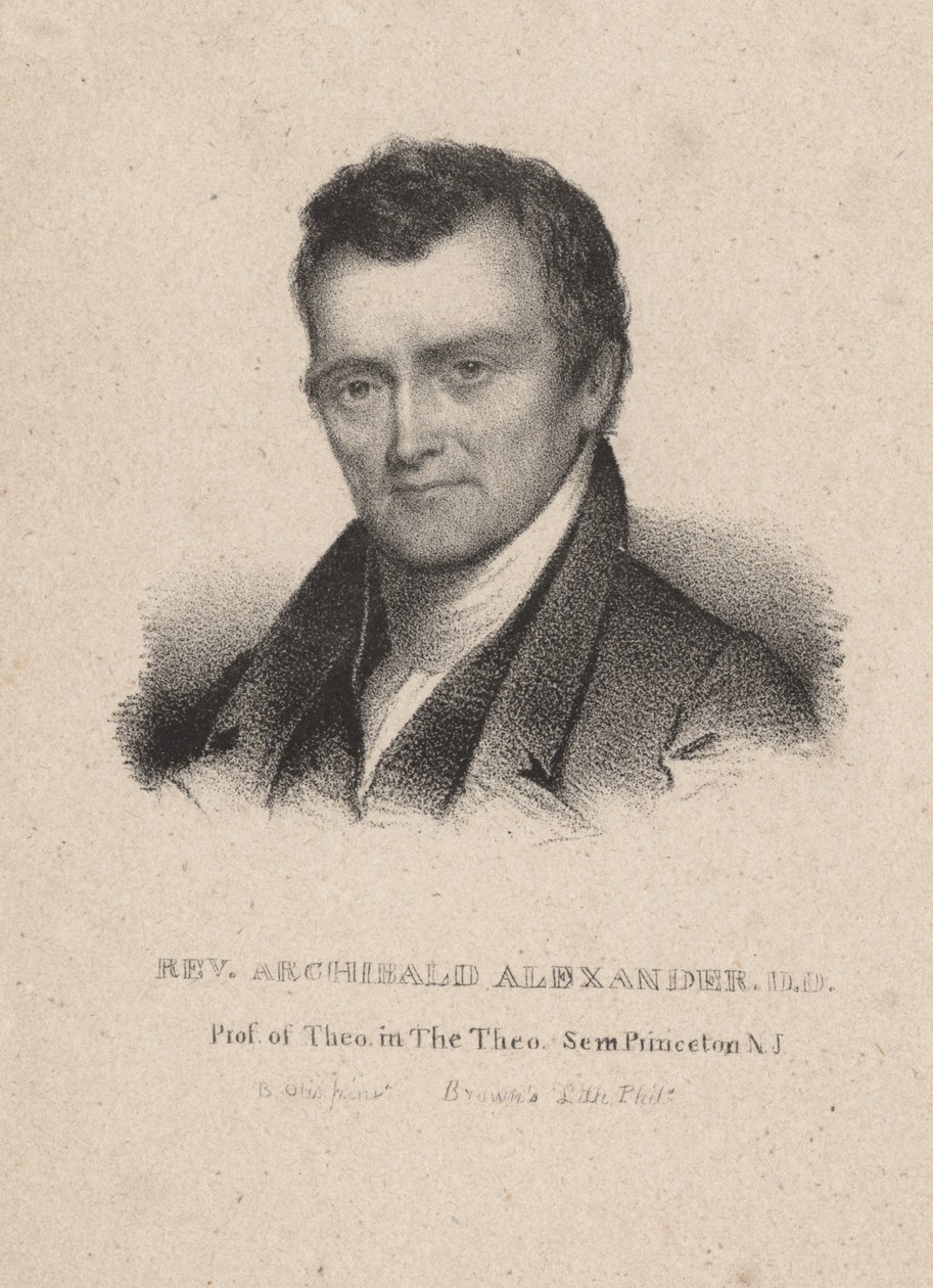 Rev. Archibald Alexander, D.D. by Bass Otis