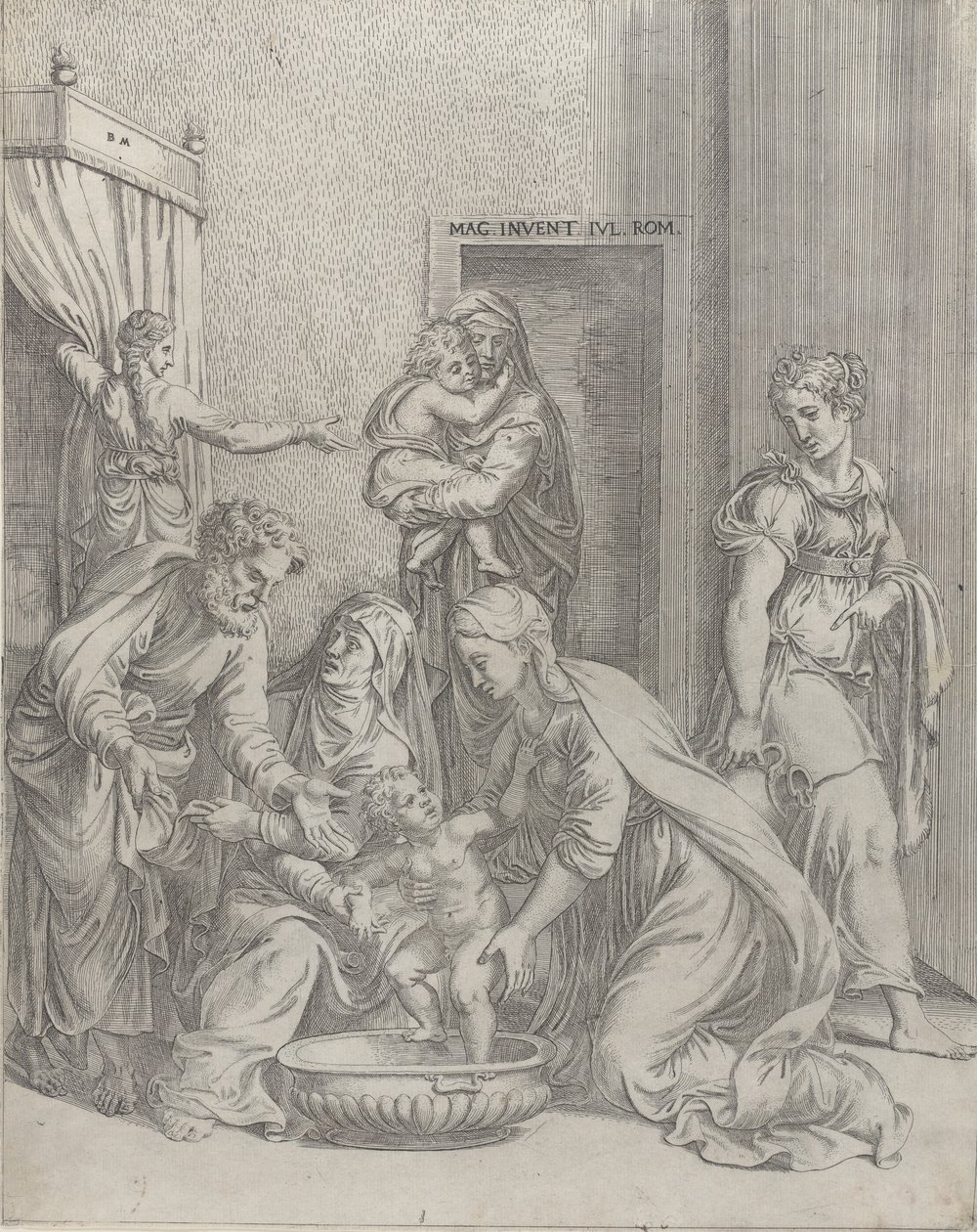 The Holy Family by Battista del Moro