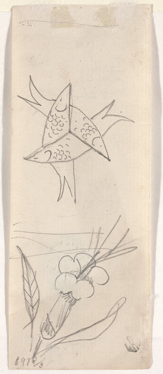 Sheet of Sketches by Beatrice Godwin Whistler