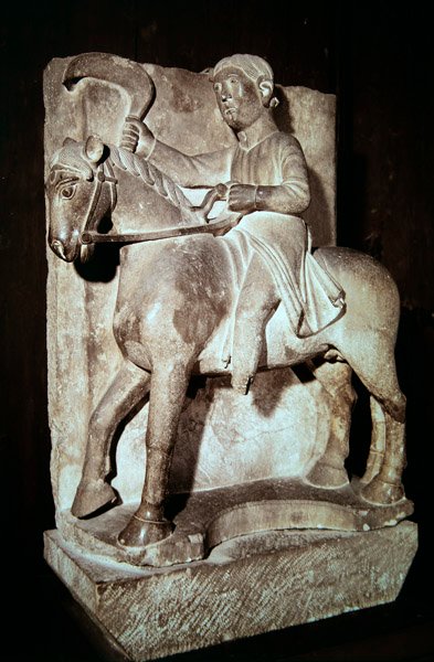 Peasant on a Horse by Benedetto Antelami