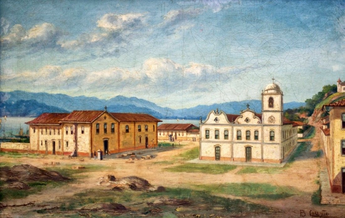 Matriz de Santos by Benedito Calixto