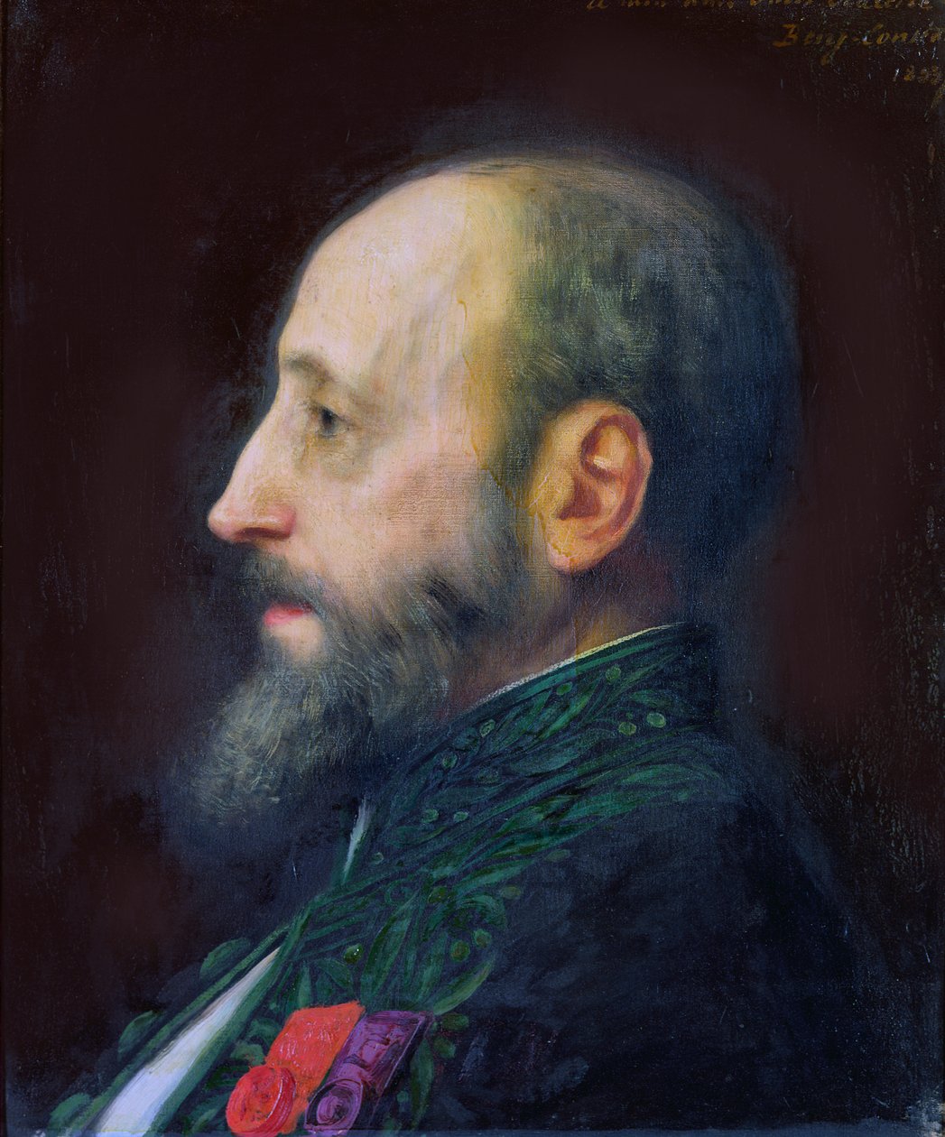 Jules Claretie (1840-1913) by Jean Joseph Benjamin Constant