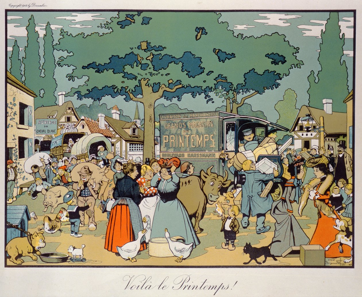 Poster advertising 