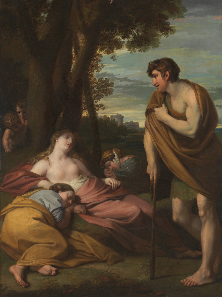 Cymon and Iphigenia by Benjamin West
