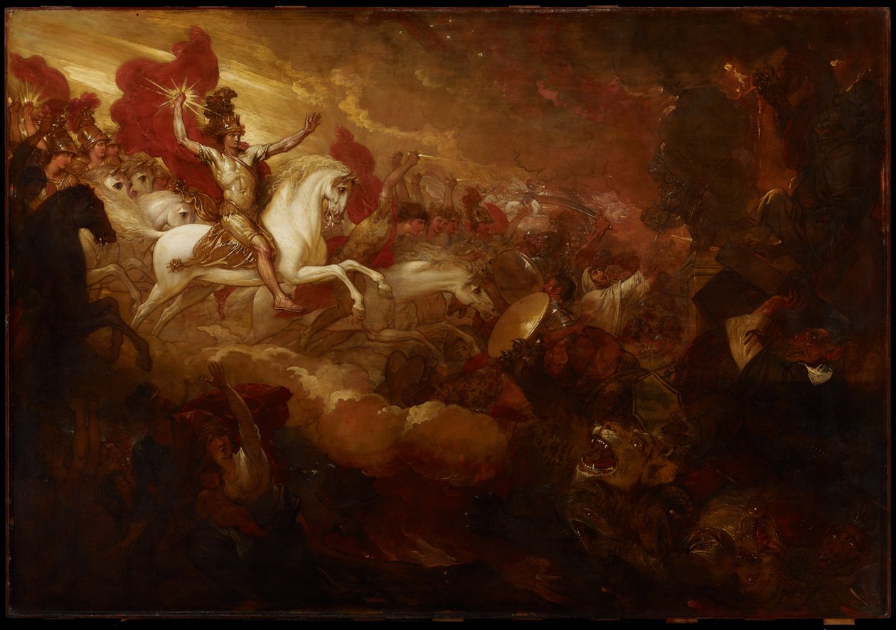 Destruction of the Beast and the False Prophet, 1804 by Benjamin West