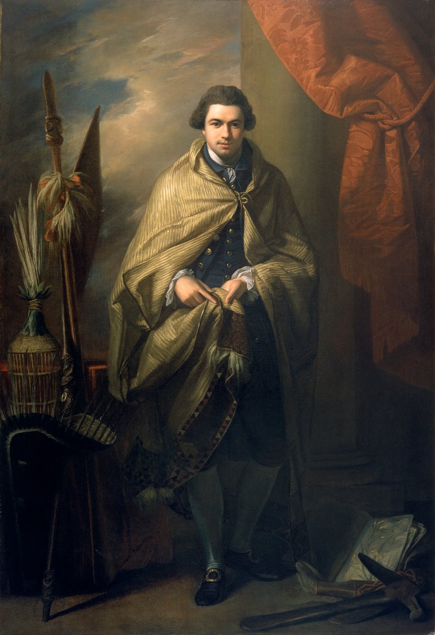 Sir Joseph Banks, 1773, Botanist by Benjamin West