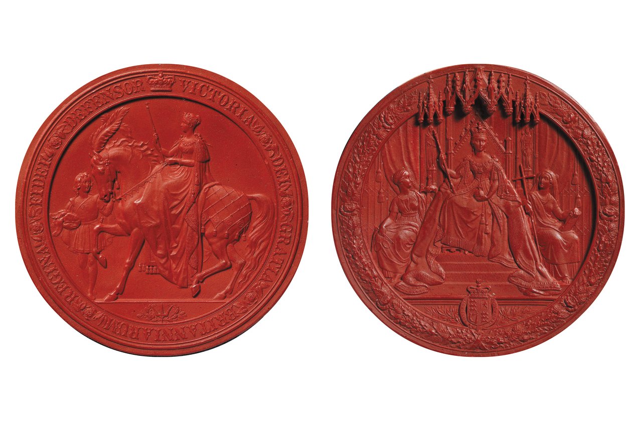 First Great Seal of Queen Victoria by Benjamin Wyon