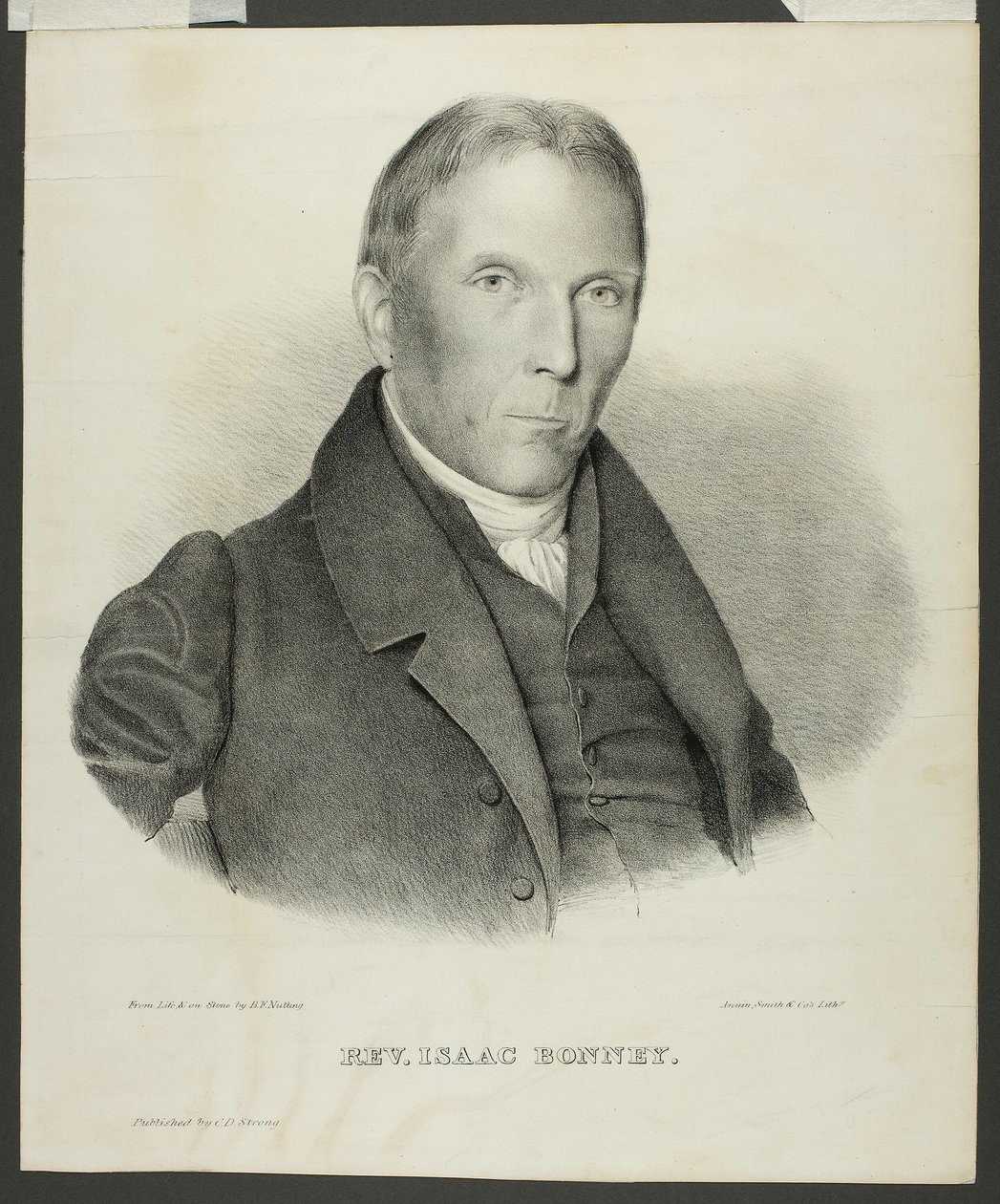 Reverend Isaac Bonney by Benjamin F. Nutting