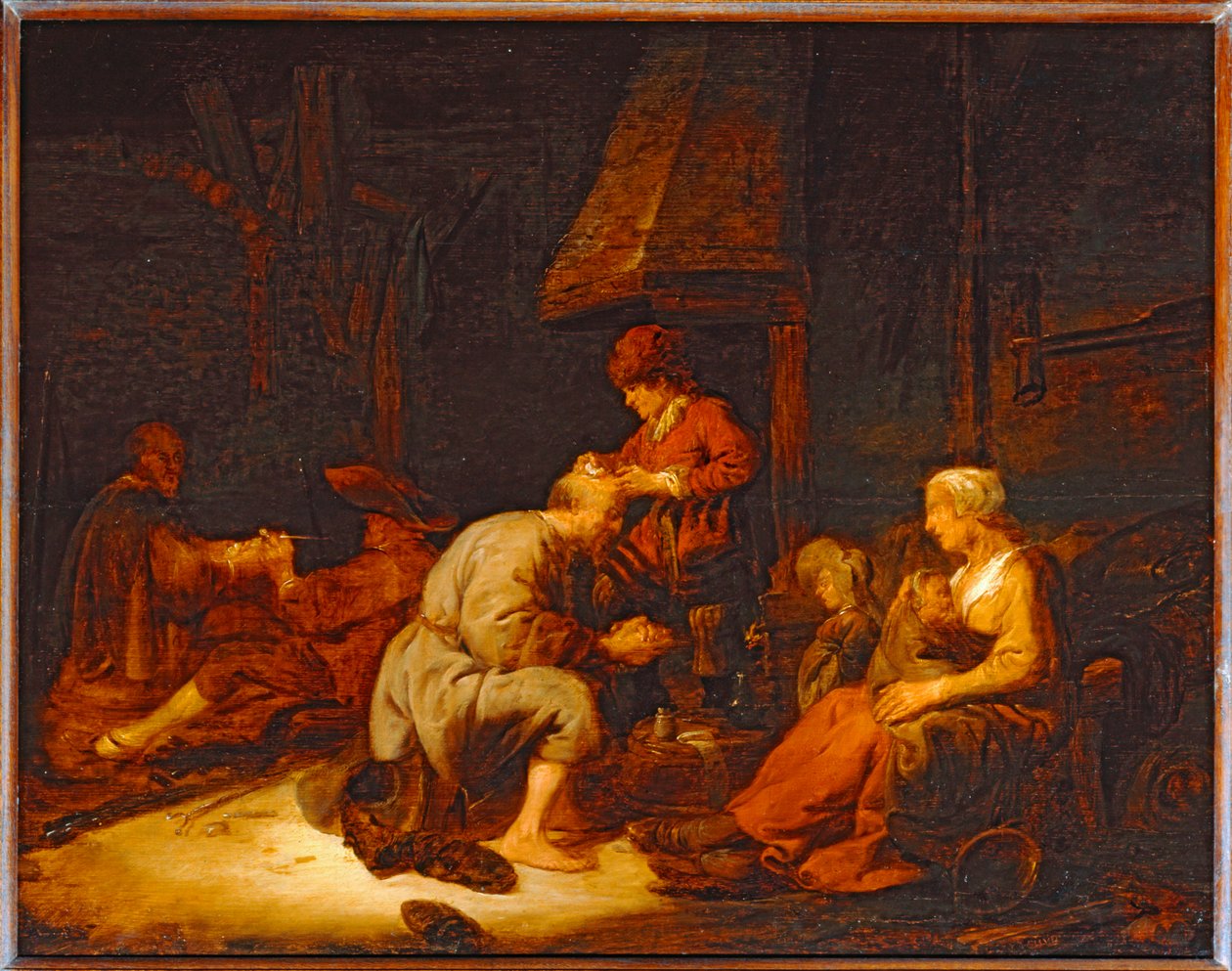 The Operation of the Magnifying Glass, 1630 by Benjamin Gerritsz. Cuyp