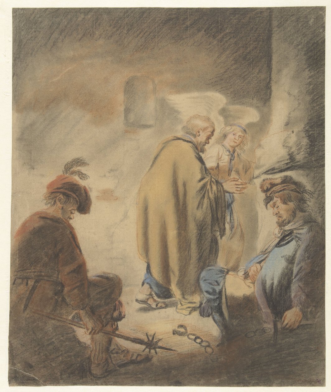 Peter Freed from Prison by Benjamin Gerritsz Cuyp