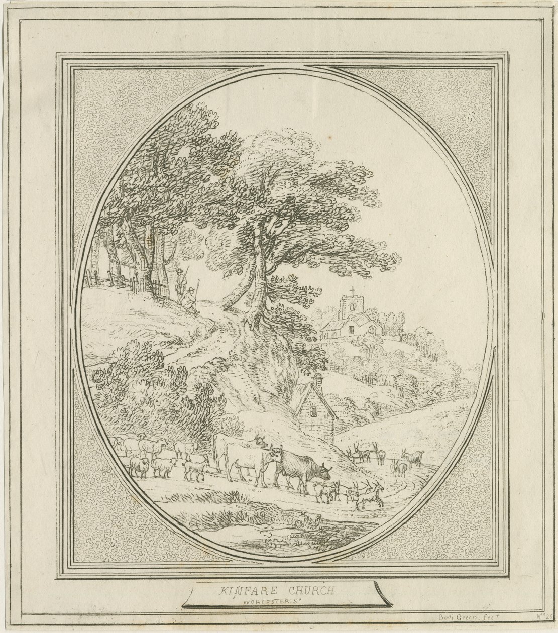 Kinver Church by Benjamin Green