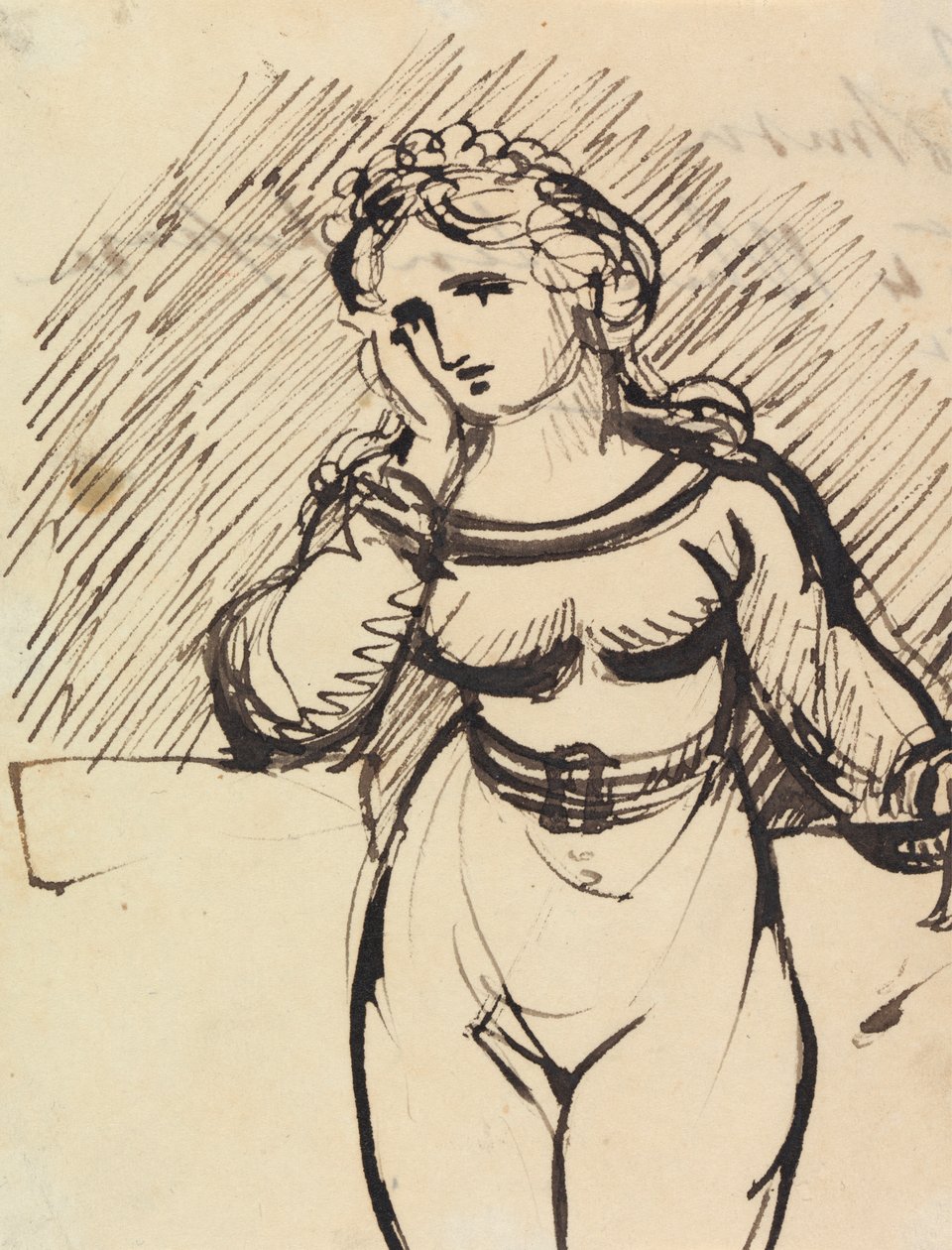 Figure Study of a Woman by Benjamin Robert Haydon